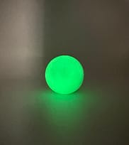green glow golf ball regular light