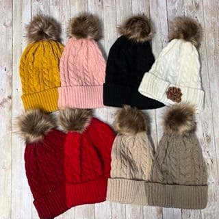 Knit Hats with Custom Patch - Image 4