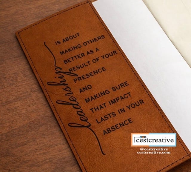 Leatherette Journals with Snap Closure - Image 3