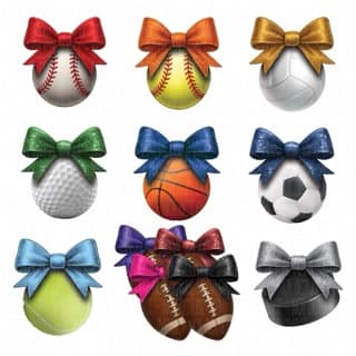 Sport Bow Post Earrings - Image 2