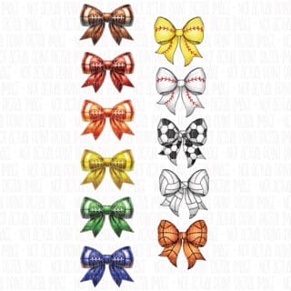 Coquette Bows Sport Designs