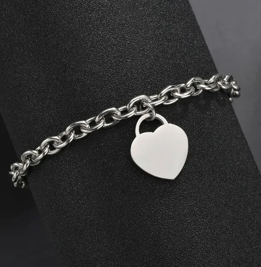 Heart Chain Bracelet