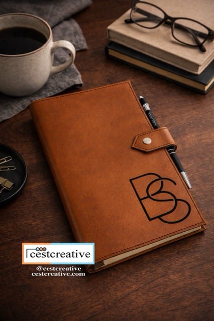 Leatherette Journals with Snap Closure