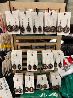 Wood Sport Earrings