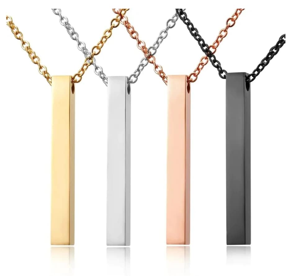 Vertical Bar Necklace