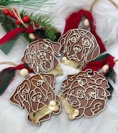 Pet Ornaments Dog Doodles